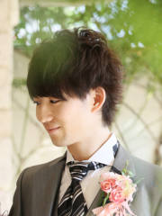 新郎ヘアセット&メイク