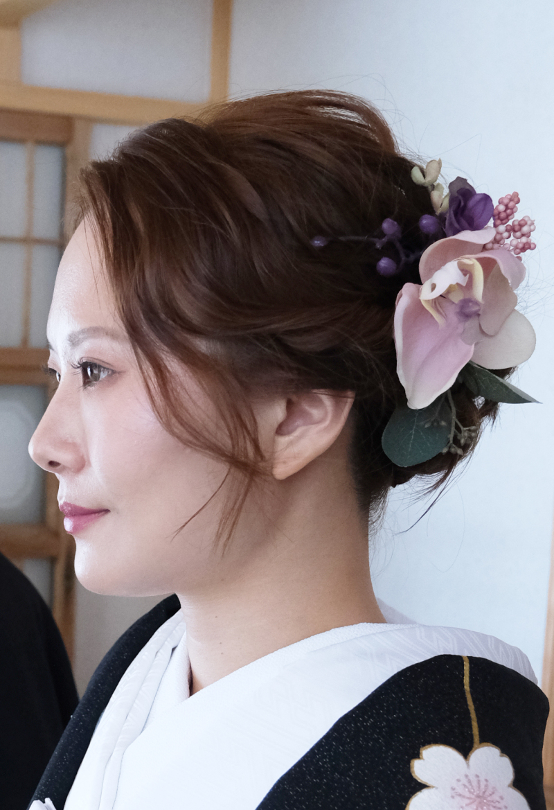 ヘアメイクの技術 写真1 before