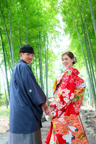 フォトスタジオラヴュー本店_和装ロケーションフォト