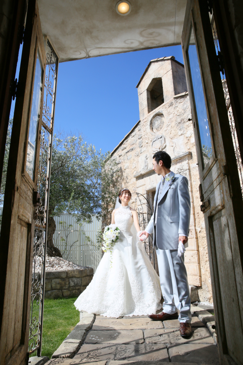 フォトスタジオラヴュー本店_ガーデンで撮影できる