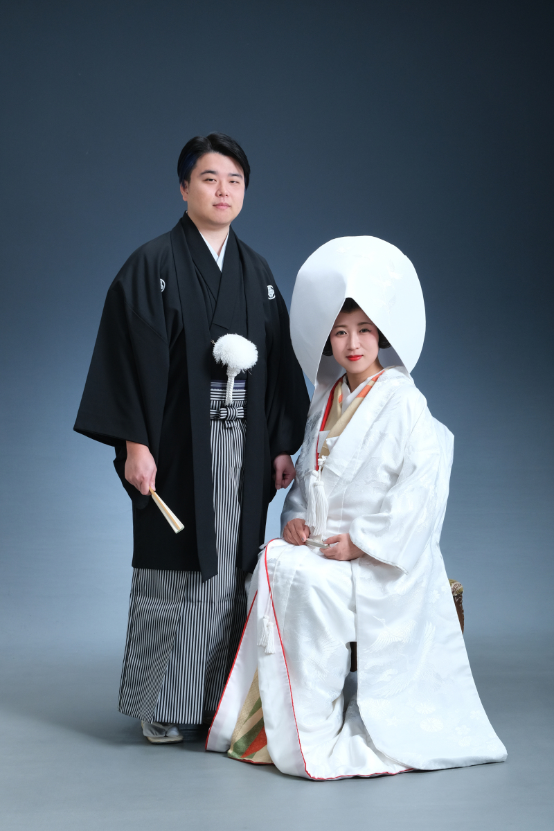 和洋装コース(打掛&ドレスに6切プリント2枚)