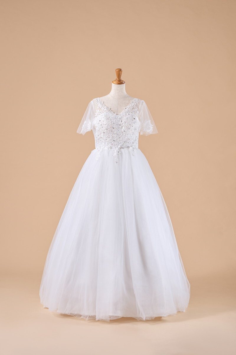 【BF-26】ショートスリーブのビジューが煌めく☆彡