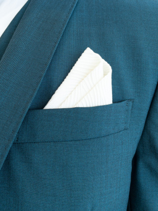 ポケットチーフ（ホワイト）