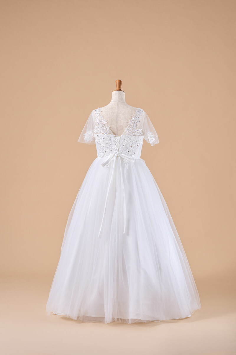 【BF-26】ショートスリーブのビジューが煌めく☆彡