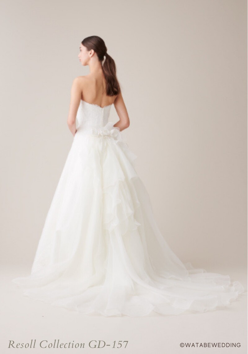 【GD-157】華やかなトレーンがチャペルフォトにぴったり♪