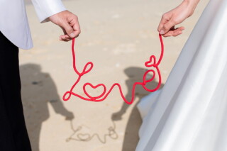 撮影小物　ハート