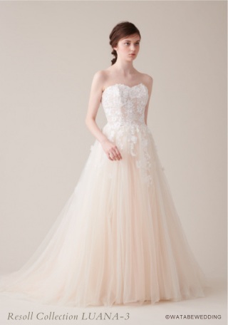 【LUANA-3】軽やかなチュールがビーチ撮影にぴったり♡