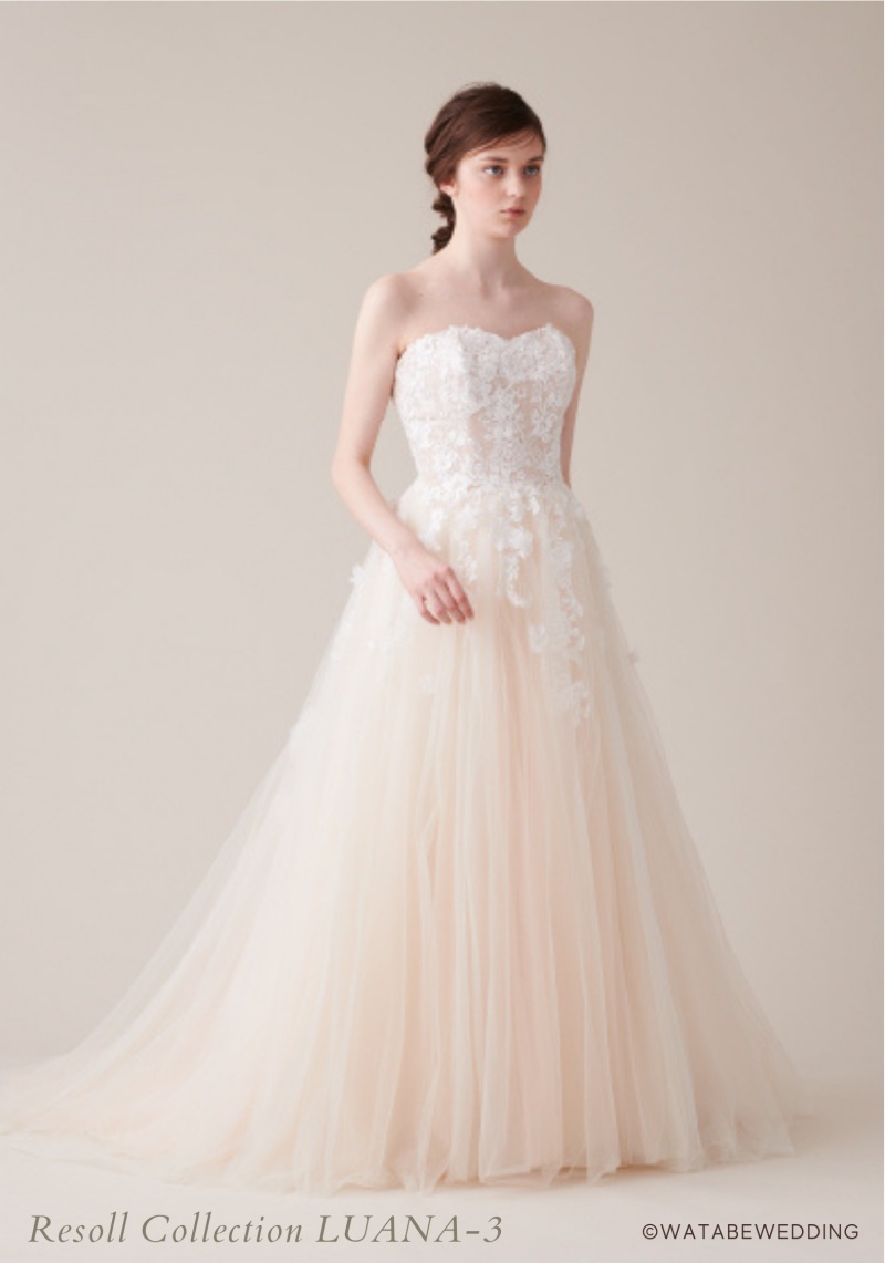 【LUANA-3】軽やかなチュールがビーチ撮影にぴったり♡