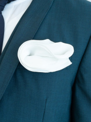 ポケットチーフ（ホワイト）