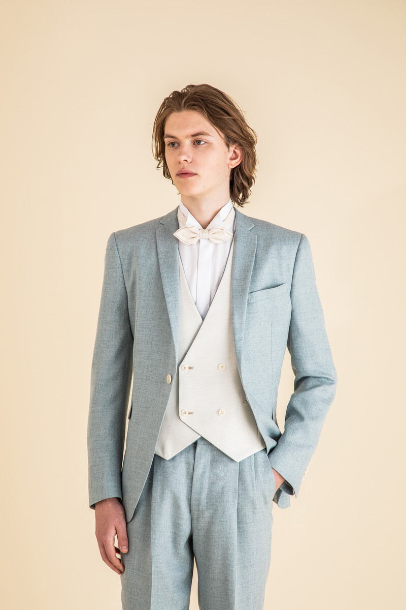 【CIEL】ニュアンスブルー&times;リバーシブルベスト♪