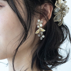 イヤリング（ゴールド小枝）