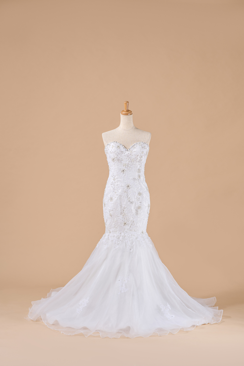 【BF-22】ビジューがかわいいマーメイドライン♪