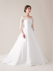 【KS-G1】DIANA レース刺繍のスリーブがエレガント♡