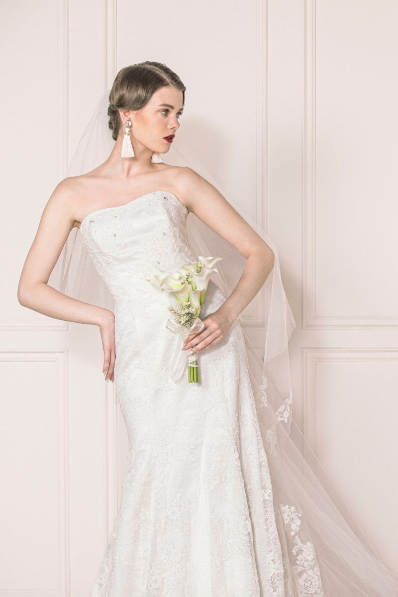 【CHERIE】繊細な総レースのマーメイドドレス☆彡