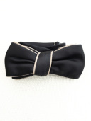 蝶ネクタイ（ブラック＆ベージュ）