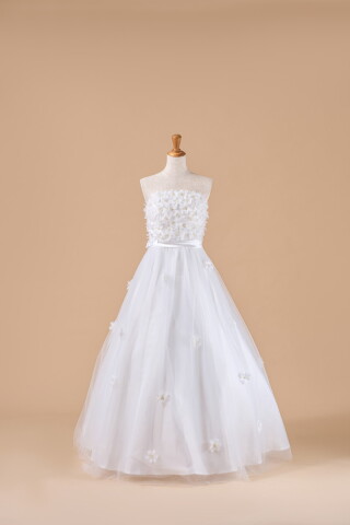 【BF-19】エンパイアラインのウェディングドレス❀