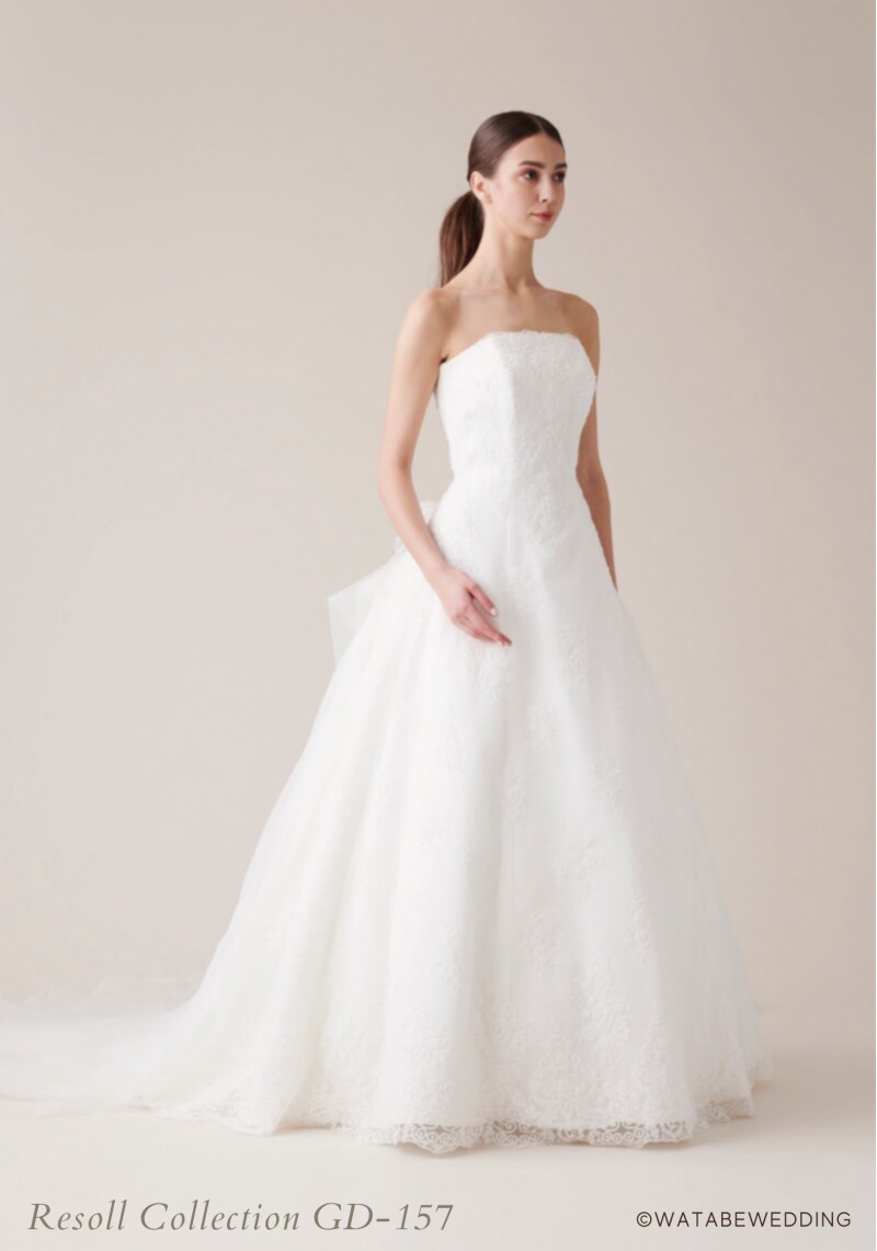 【GD-157】華やかなトレーンがチャペルフォトにぴったり♪