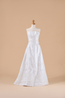 【BF-27】シンプルながらバックリボンが可愛いドレス❀