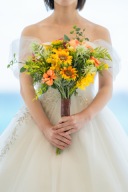 イエロー（造花ブーケ）