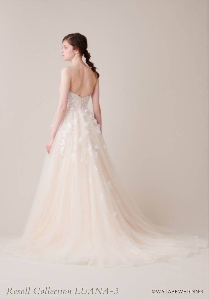 【LUANA-3】軽やかなチュールがビーチ撮影にぴったり♡