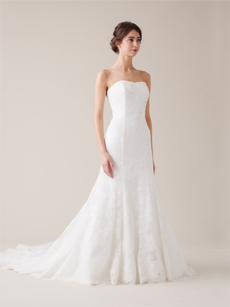 【CHERIE】繊細な総レースのマーメイドドレス☆彡