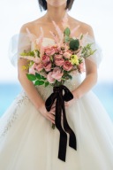 ピンク（造花ブーケ）