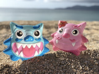 撮影小物　シーサー仮面