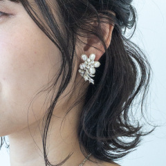 イヤリング（淡水パール）