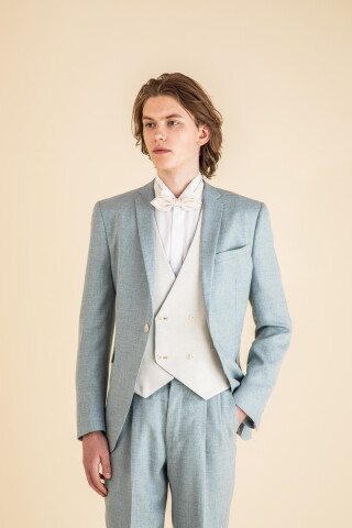 【CIEL】ニュアンスブルー&times;リバーシブルベスト♪