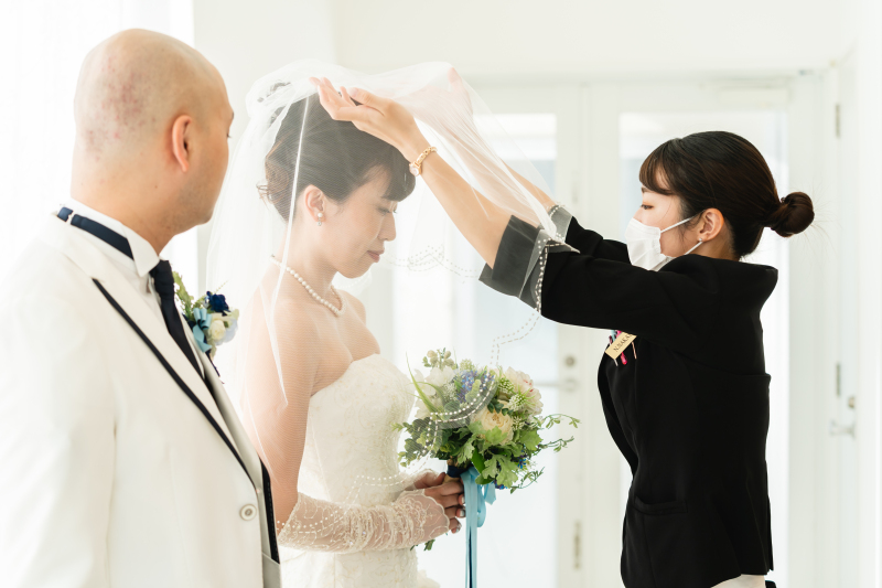 入場前はドキドキ