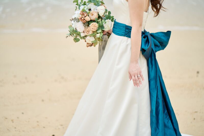 ビーチをゆっくりおさんぽ