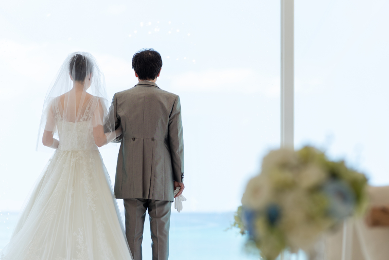 海の見えるチャペルで