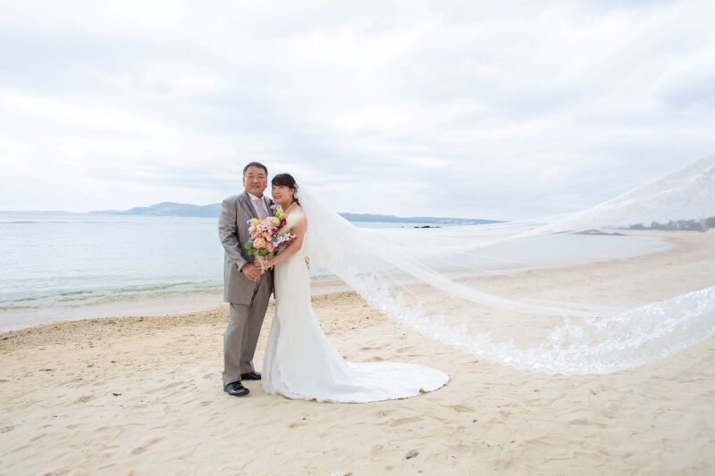 ロングベールショット♡