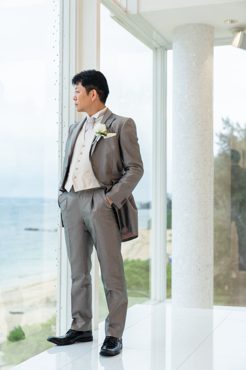 ご新郎様ソロショット♥