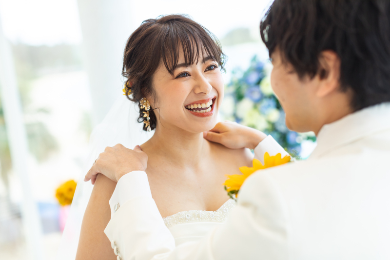 可愛すぎる新婦様