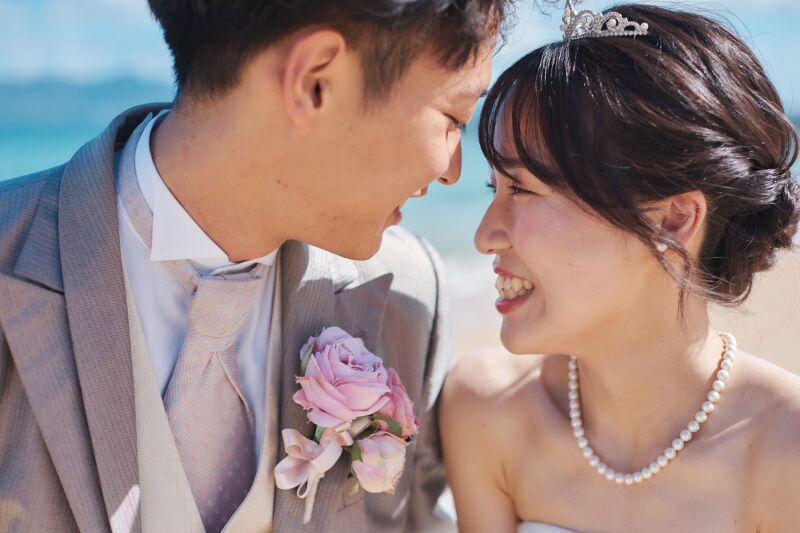 お顔を近づけて・・・♡