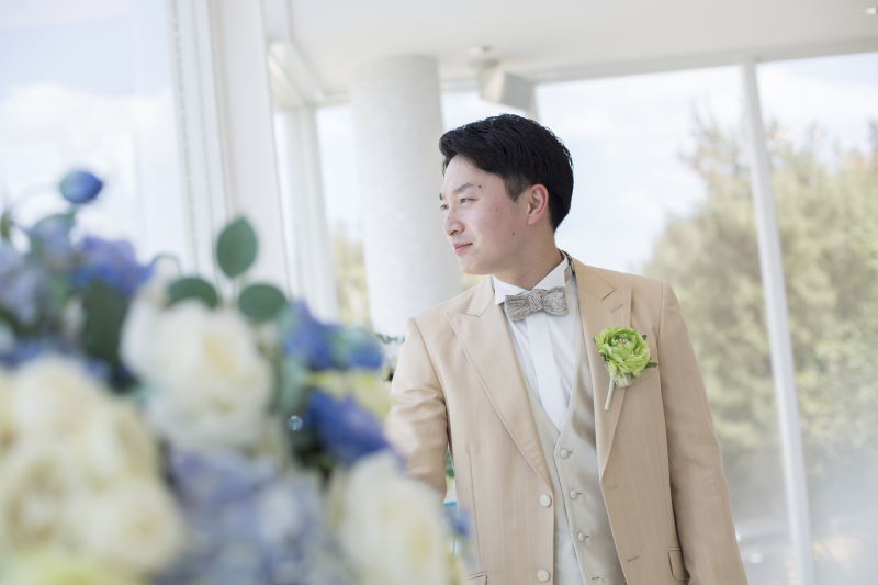 クールなご新郎様!