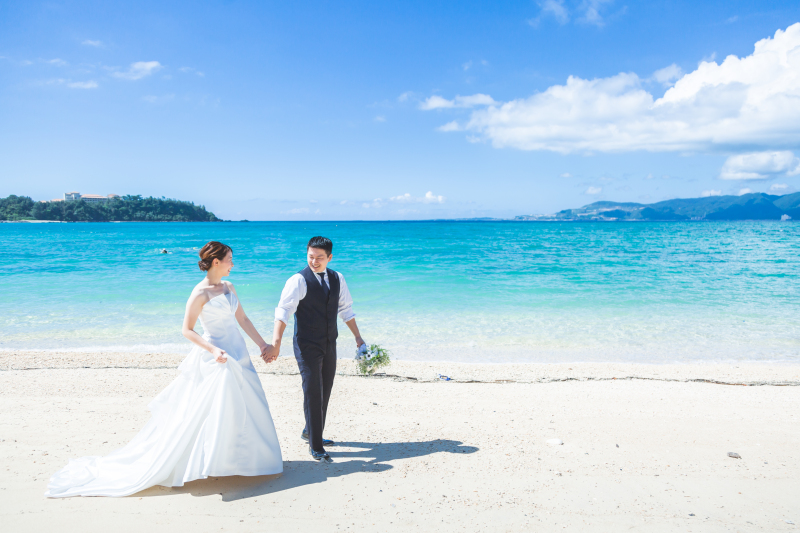 これぞ沖縄のビーチフォト☆