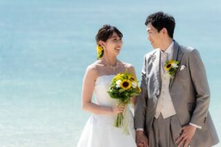 向日葵のブーケで色鮮やかに☆彡