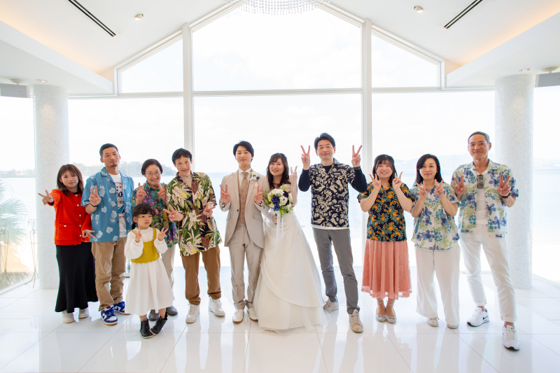 みんなでピース！