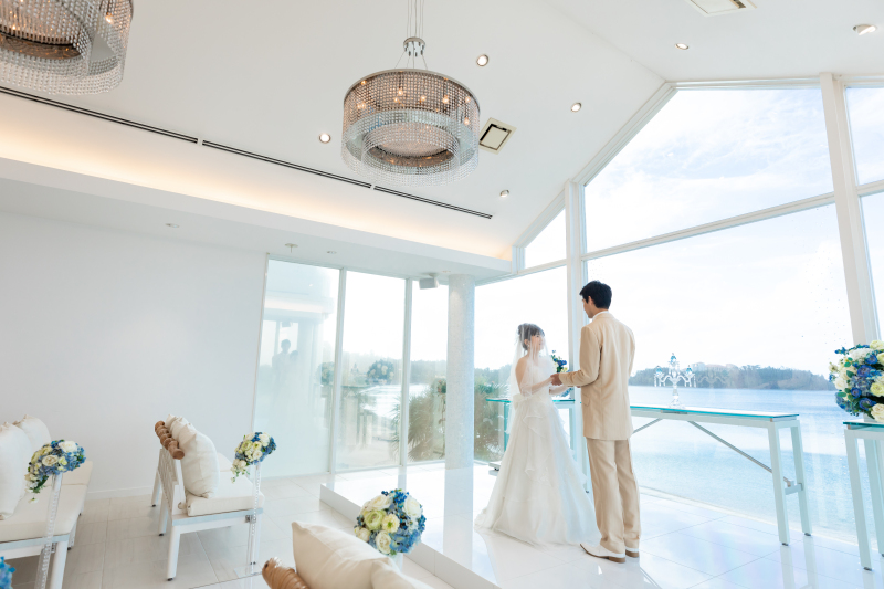 新婦さんのご両親からプレゼントされた撮影でした