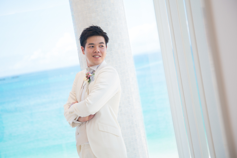 男性のソロショットもお忘れなく♡