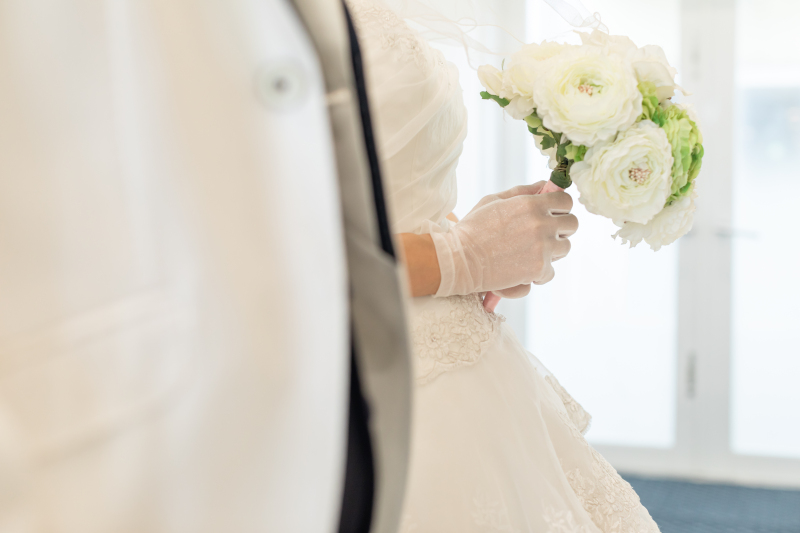 入場前の一コマ