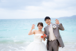 笑顔が素敵なおふたり♡