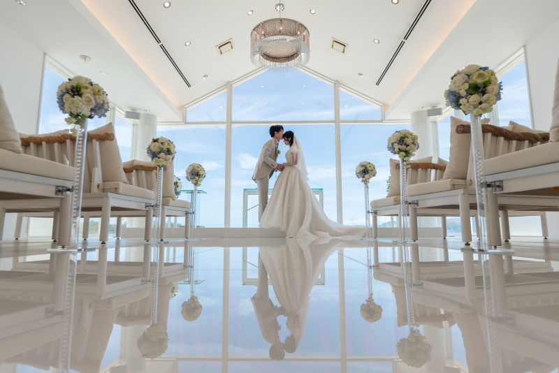 バージンロードに映るのは・・・