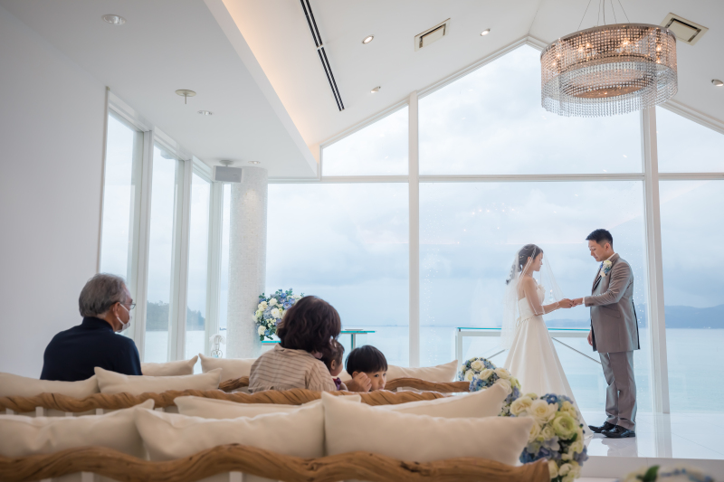 見守られながら