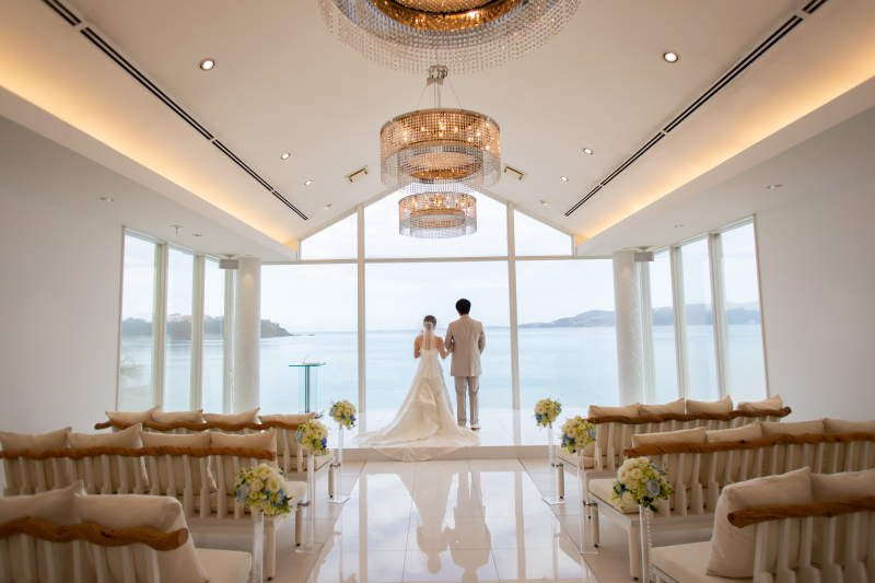 初めはおふたりのバックショットから