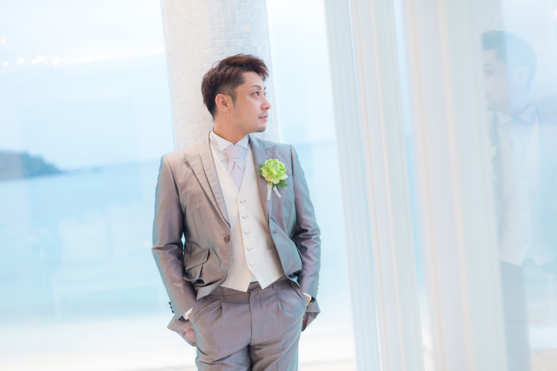 おちゃめなご新郎様