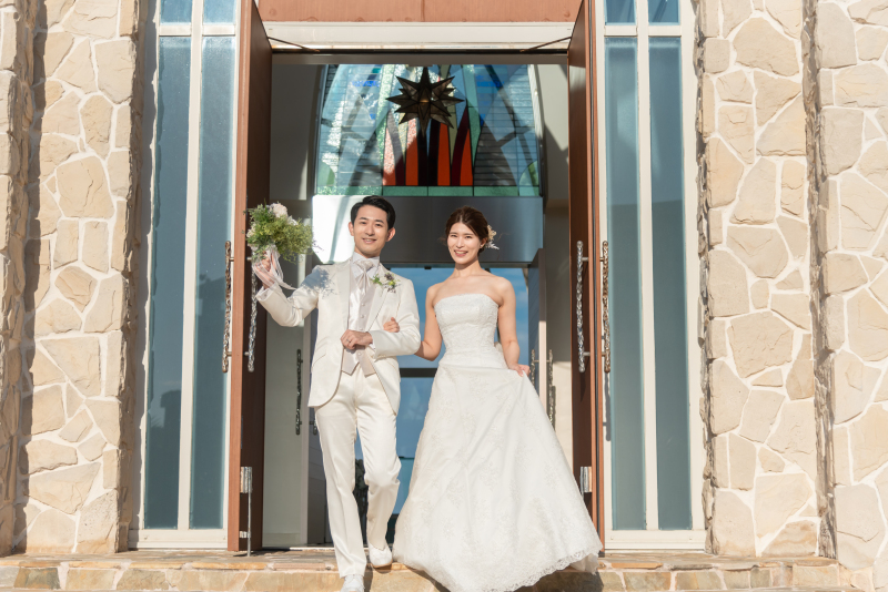 退場まで可愛く♪