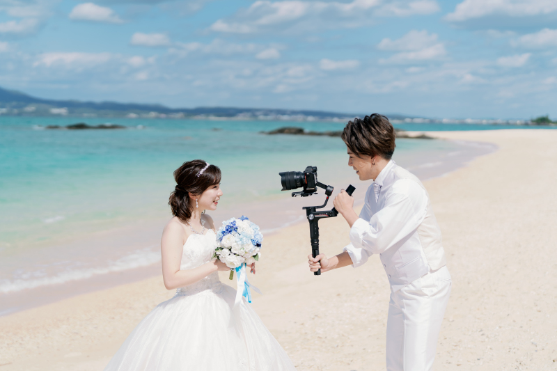 ご新郎様がビデオマンに！